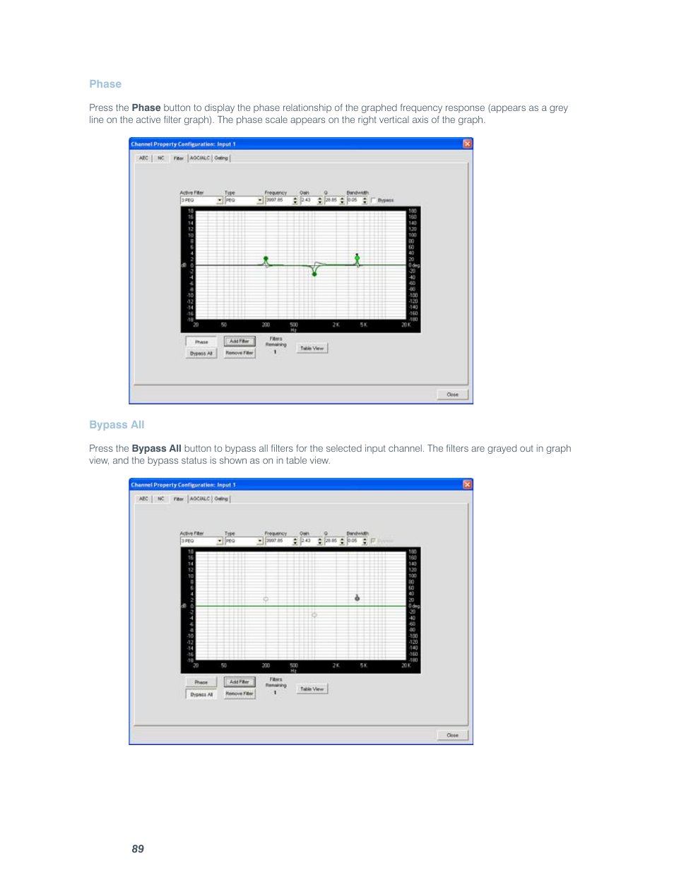 ClearOne comm CONVERGE SR 1212 User Manual | Page 94 / 320