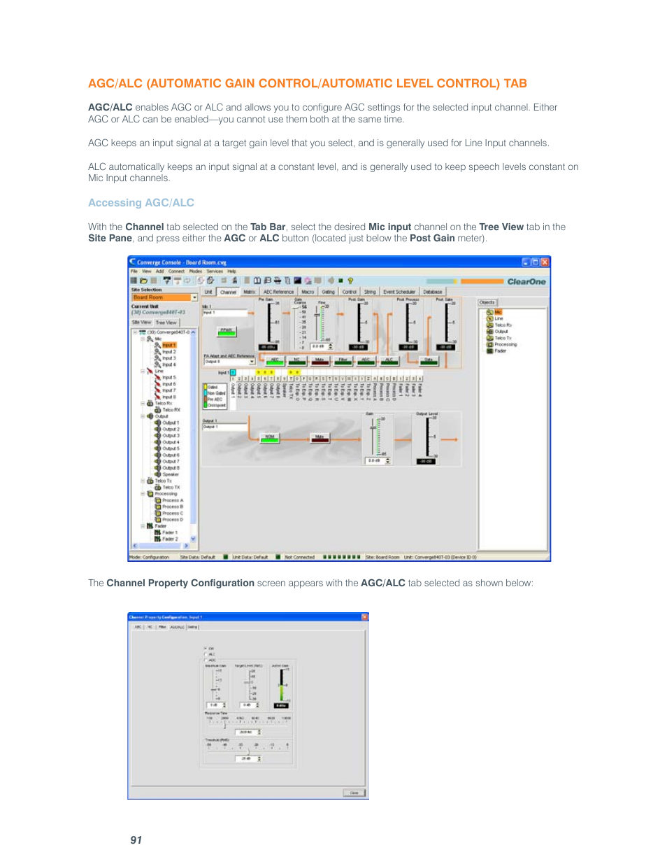 ClearOne comm CONVERGE SR 1212 User Manual | Page 96 / 320