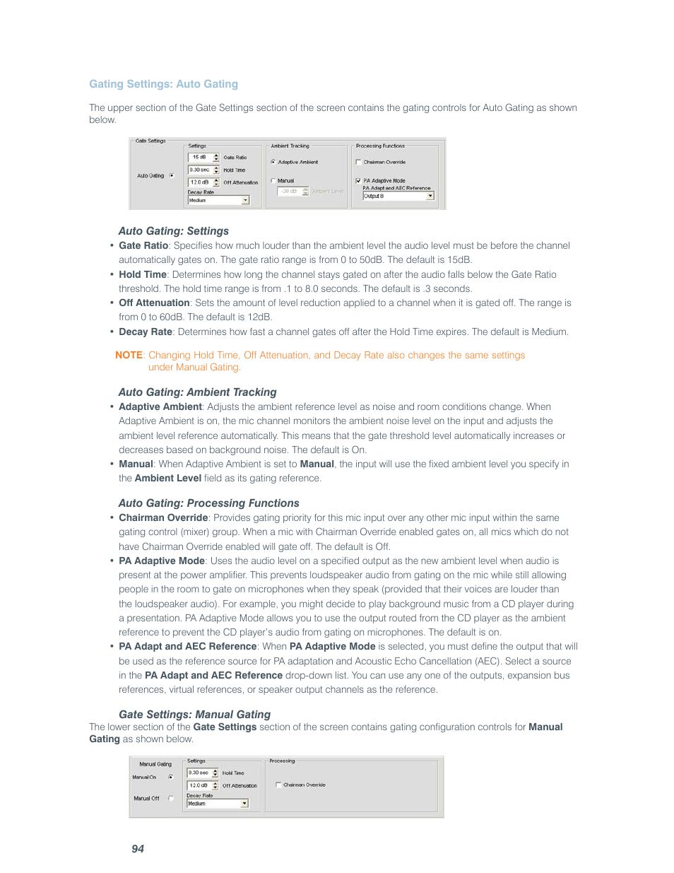 ClearOne comm CONVERGE SR 1212 User Manual | Page 99 / 320