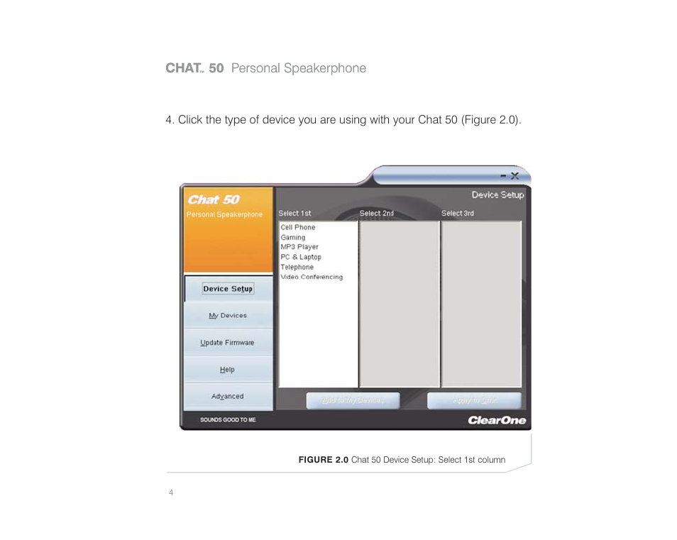 ClearOne comm Chat 50 User Manual | Page 5 / 17
