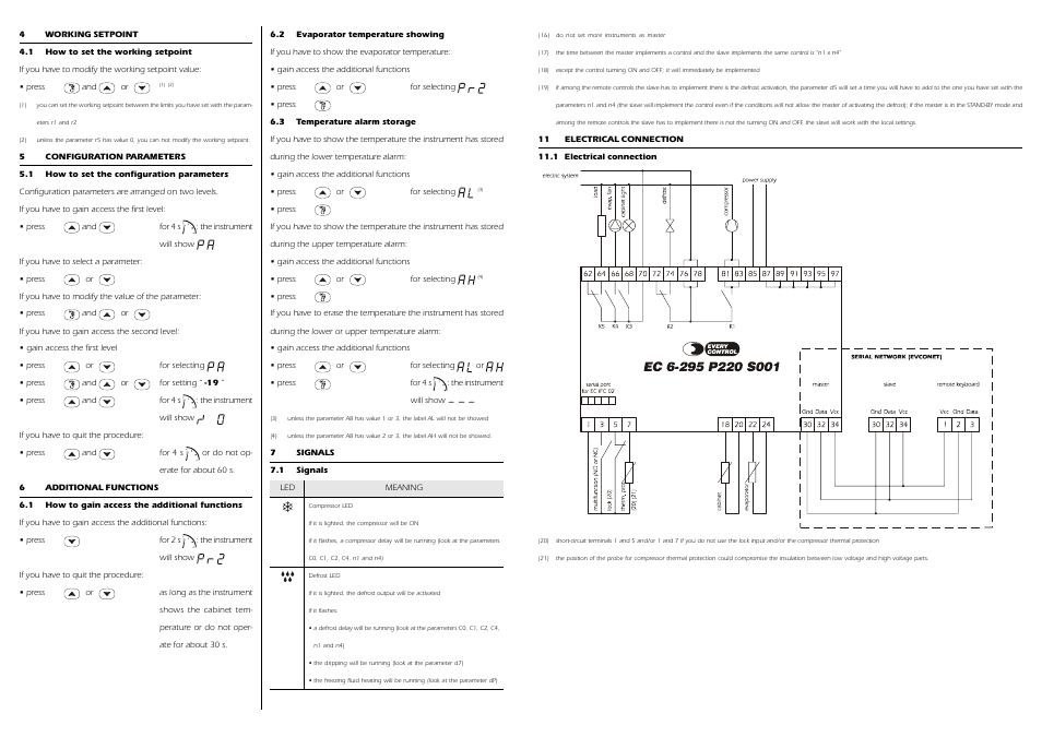 EVCO EC6295S001 User Manual | Page 2 / 6