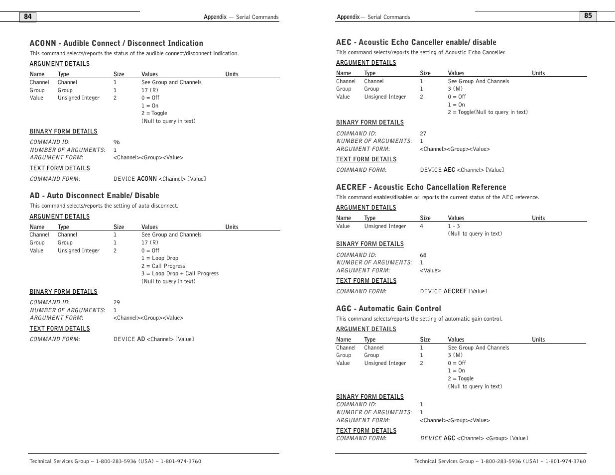 ClearOne comm RAV 900 User Manual | Page 45 / 63