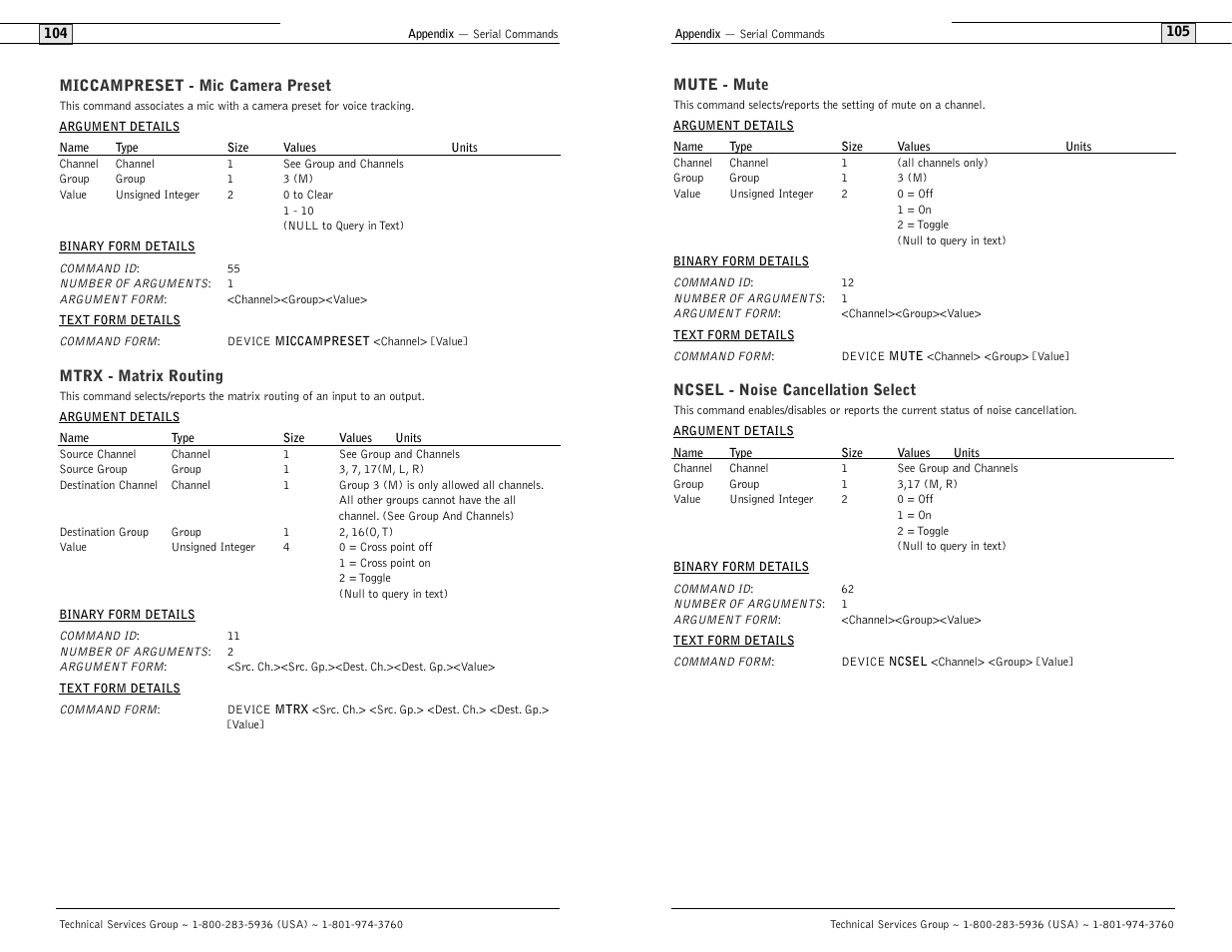 ClearOne comm RAV 900 User Manual | Page 55 / 63