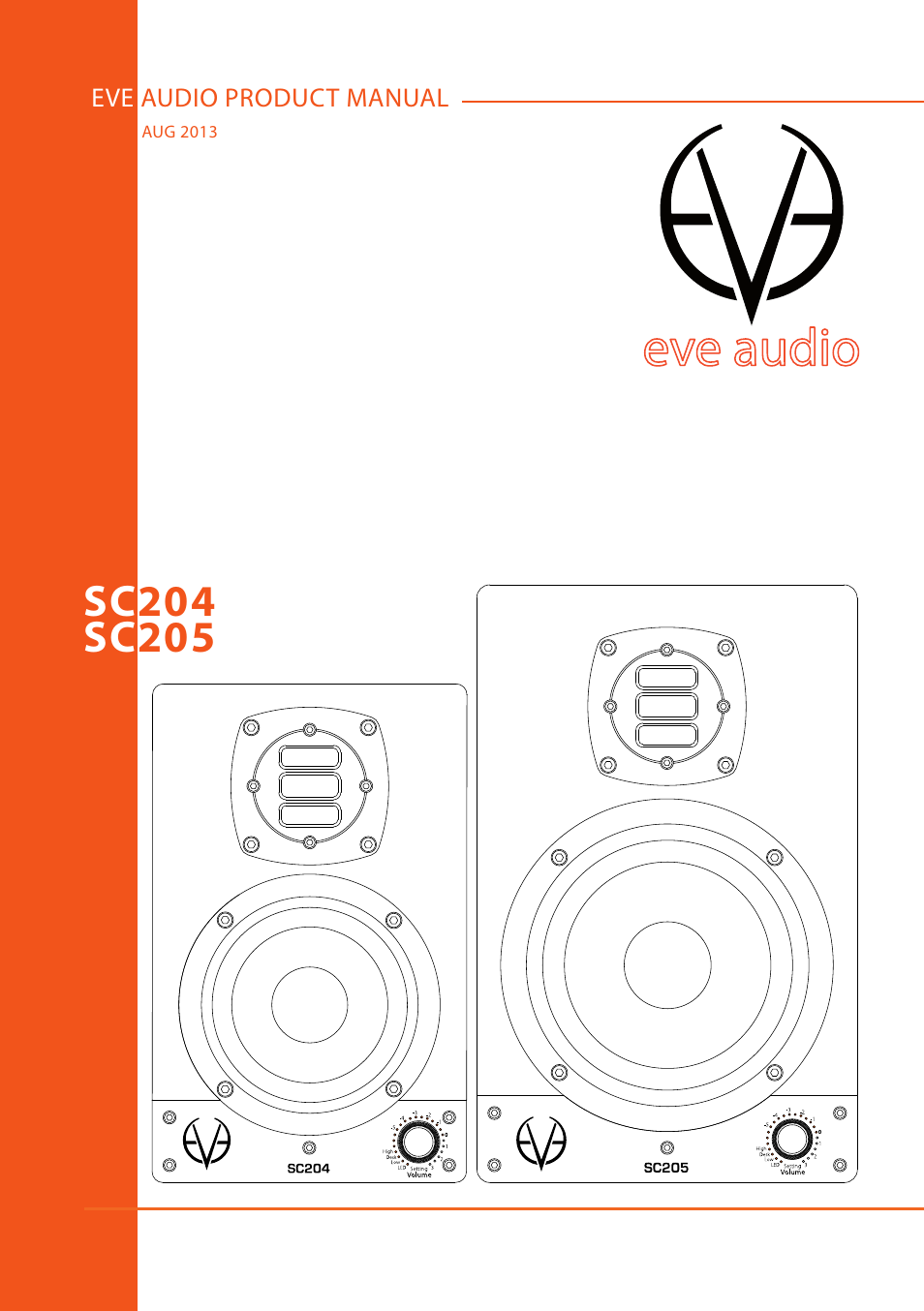 EVE audio SC205 - User manual User Manual | 13 pages