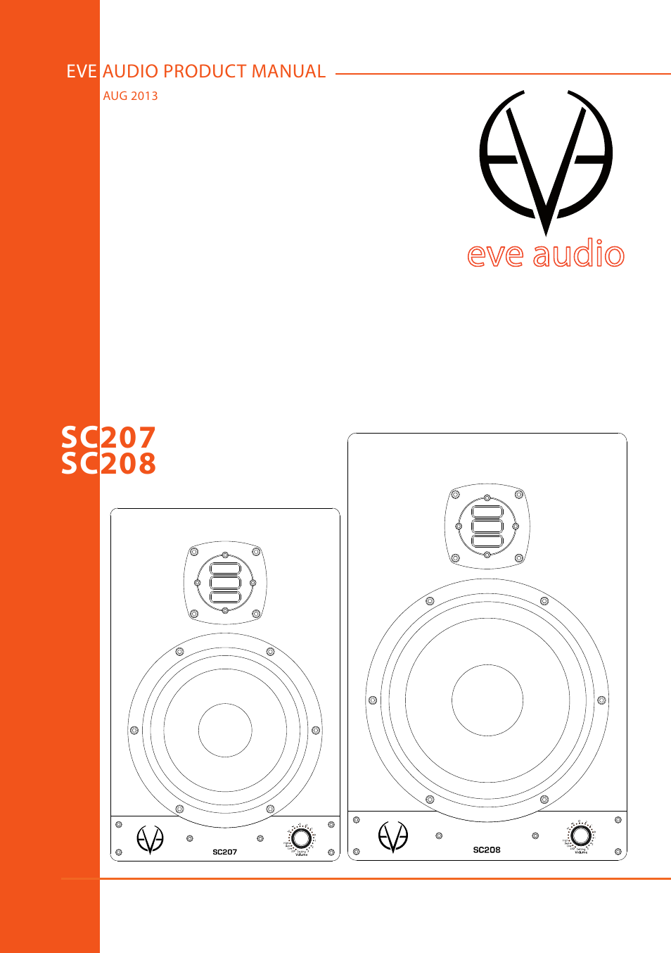 EVE audio SC208 - User manual User Manual | 13 pages