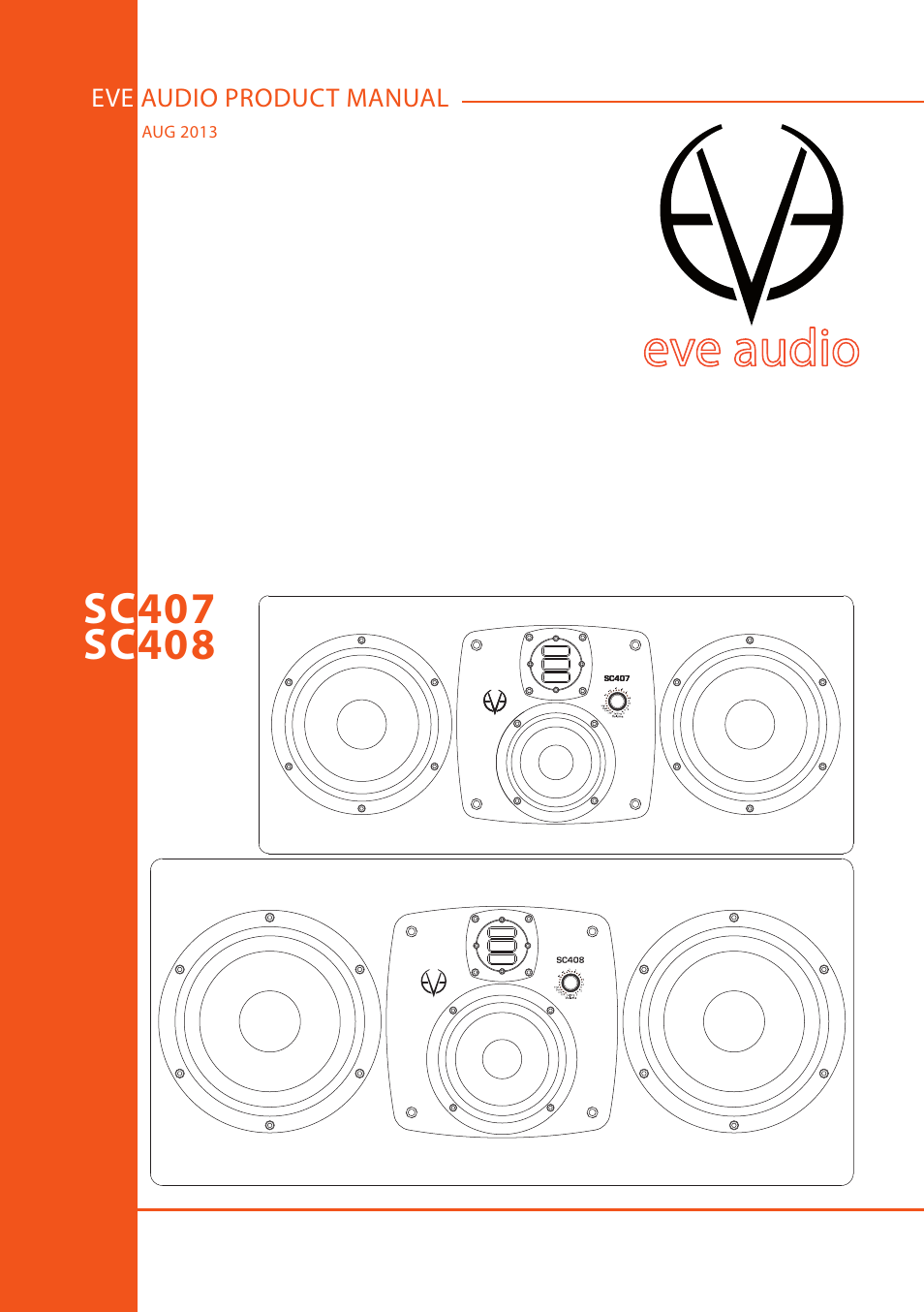 EVE audio SC408 - User manual User Manual | 13 pages