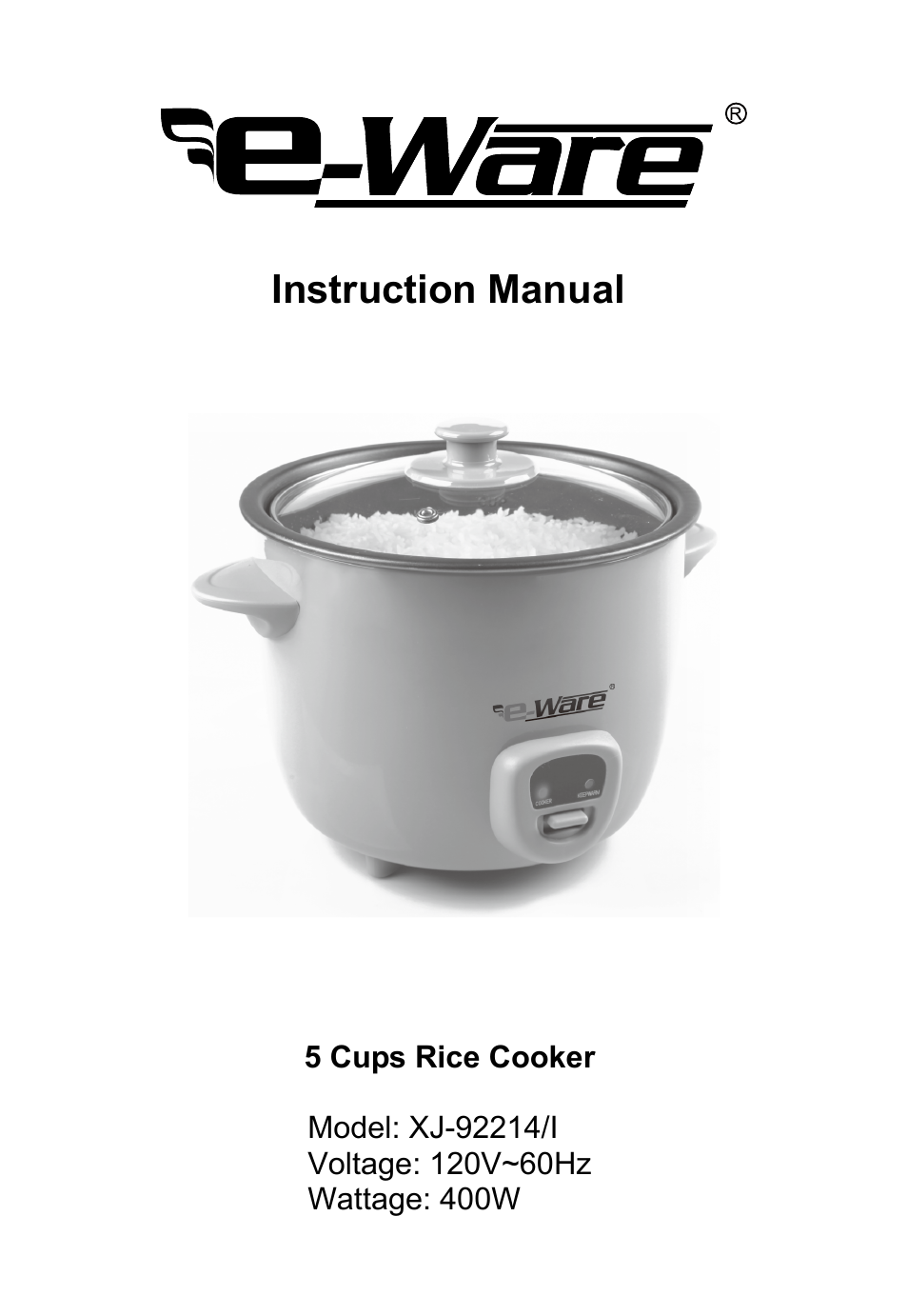 E-Ware EW-92214-I User Manual | 7 pages