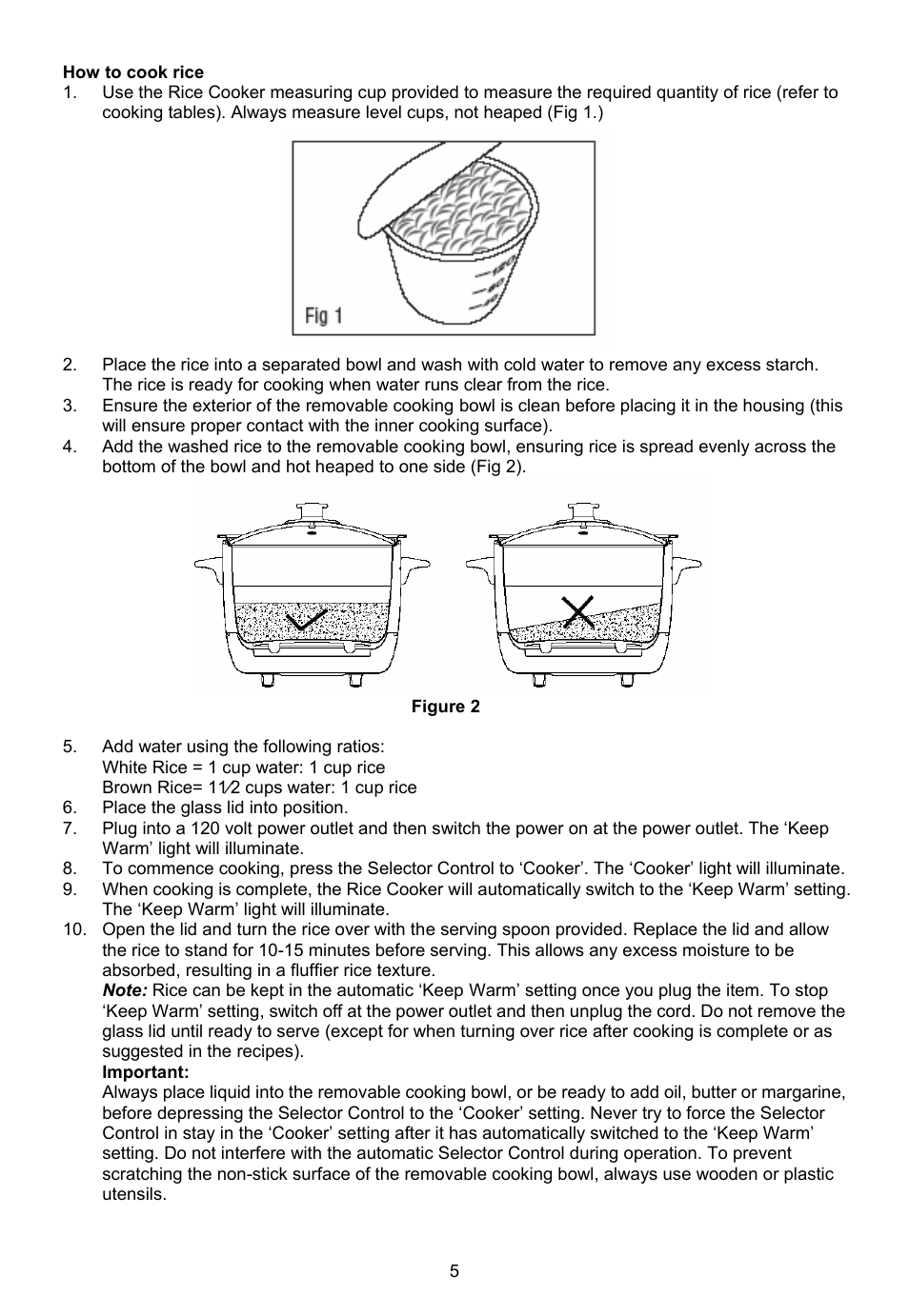 Important | E-Ware EW-92214-I User Manual | Page 5 / 7