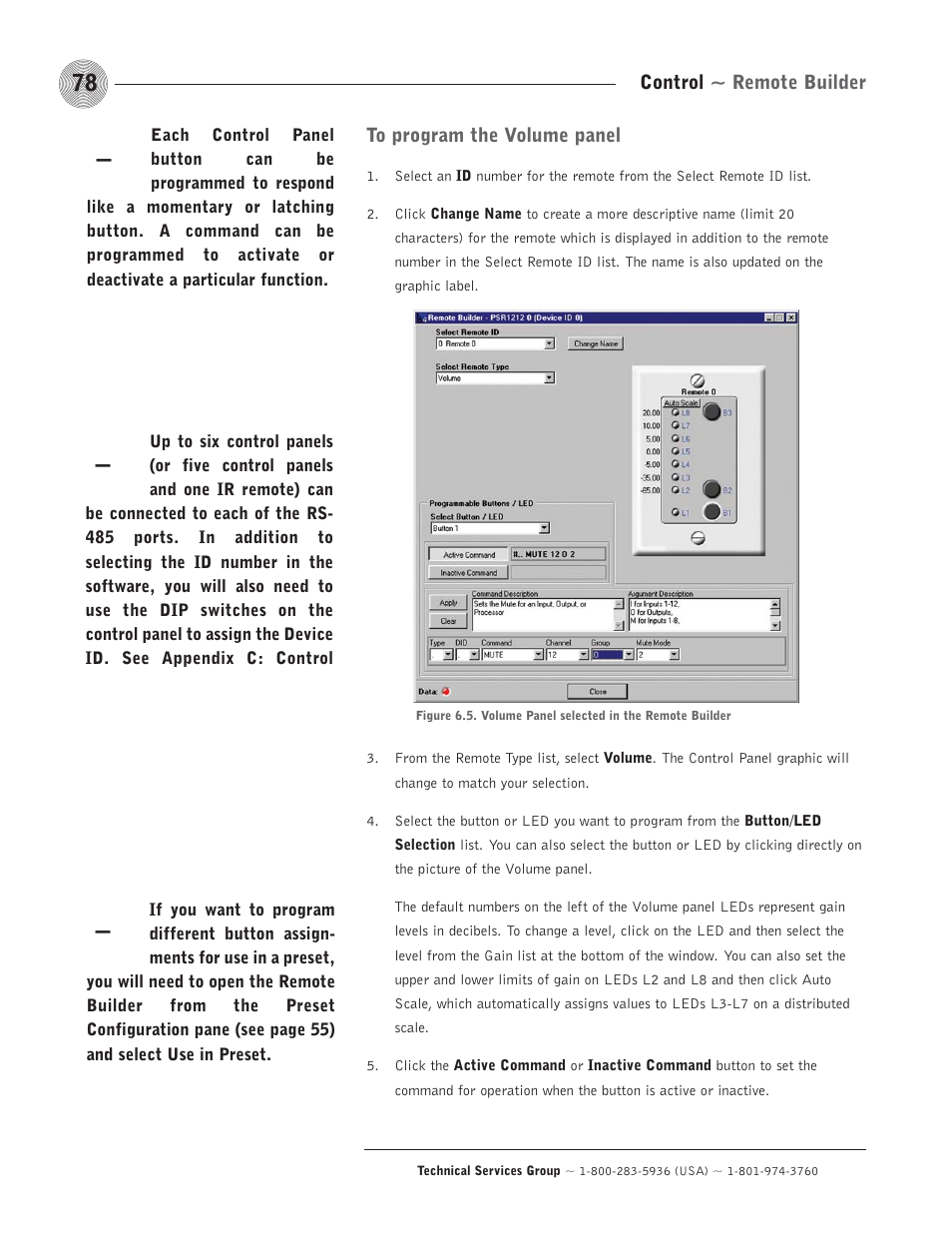 ClearOne comm PSR1212 User Manual | Page 84 / 145