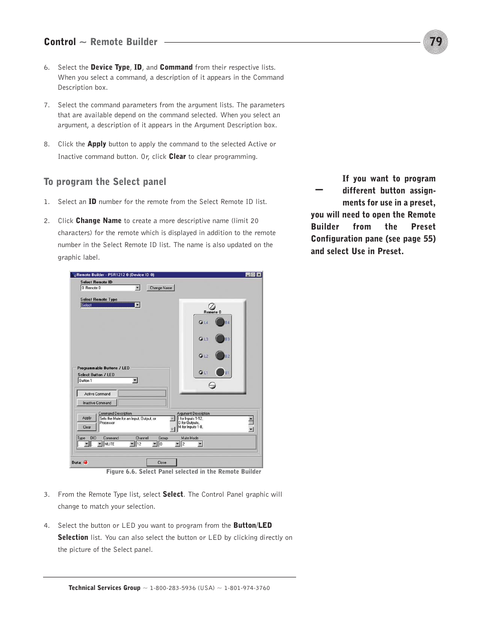 ClearOne comm PSR1212 User Manual | Page 85 / 145