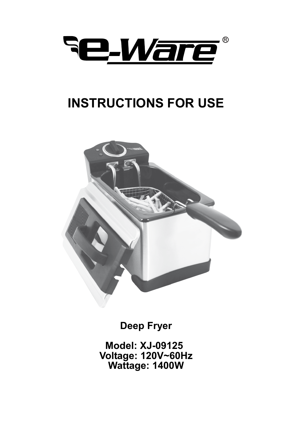 E-Ware EW-09125 User Manual | 7 pages