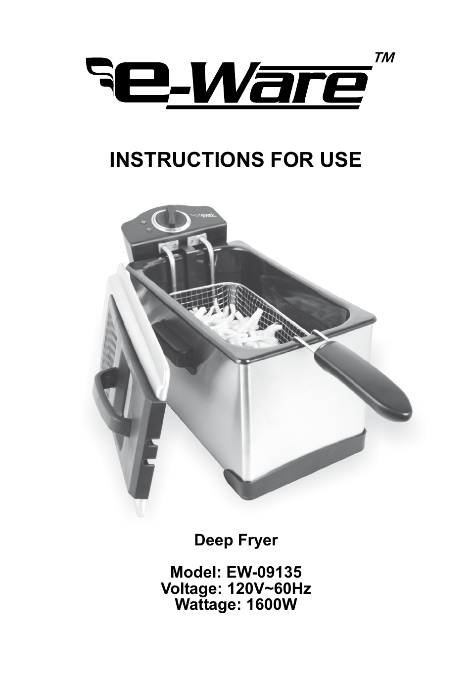 E-Ware EW-09135 User Manual | 4 pages