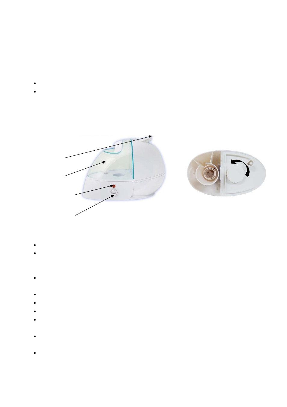 Parts identification, Operating instructions | E-Ware EW-5K119 User Manual | Page 3 / 5