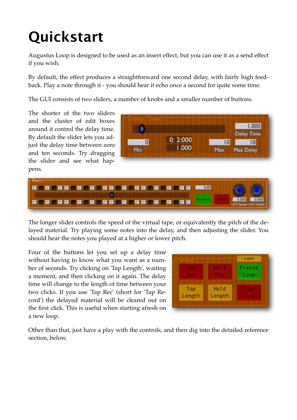 Quickstart | Expert Sleepers Augustus Loop v2.4.1 User Manual | Page 19 / 78