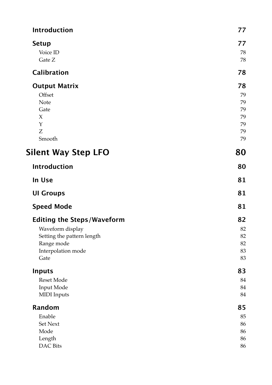 Silent way step lfo 80 | Expert Sleepers Silent Way v2.4.3 User Manual | Page 10 / 123