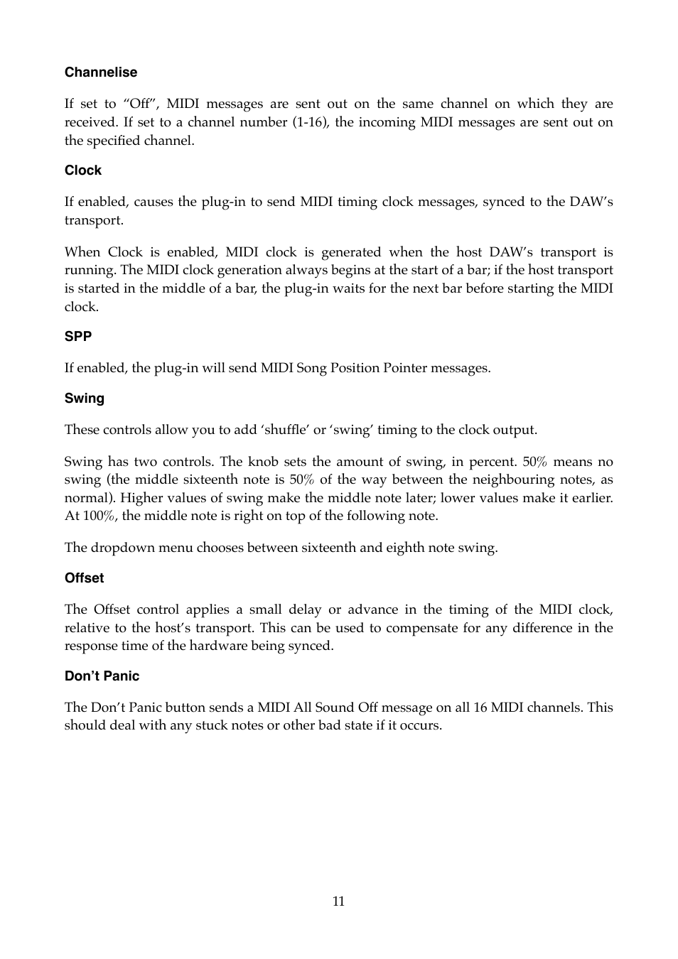 Expert Sleepers USAMO v1.0.0 User Manual | Page 11 / 19