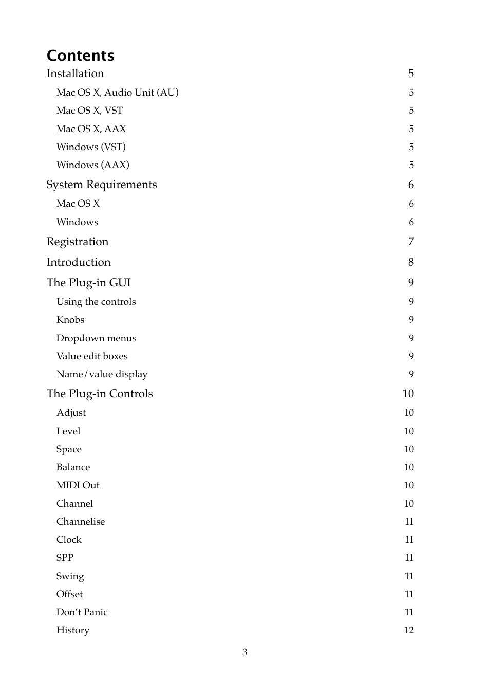 Expert Sleepers USAMO v1.0.0 User Manual | Page 3 / 19