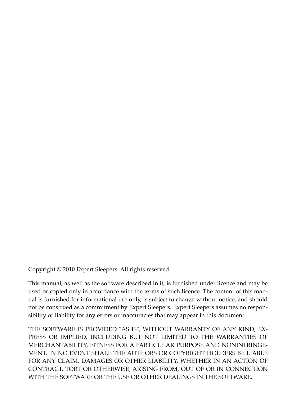 Expert Sleepers Latency Fixer v1.0.3 User Manual | Page 2 / 9