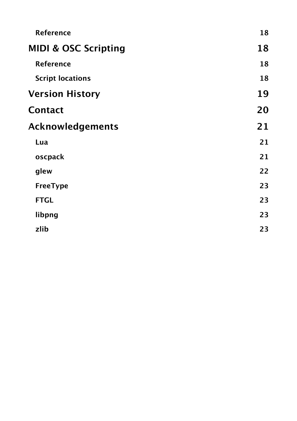 Midi & osc scripting 18 | Expert Sleepers Little Spacey v1.0.0 User Manual | Page 5 / 23