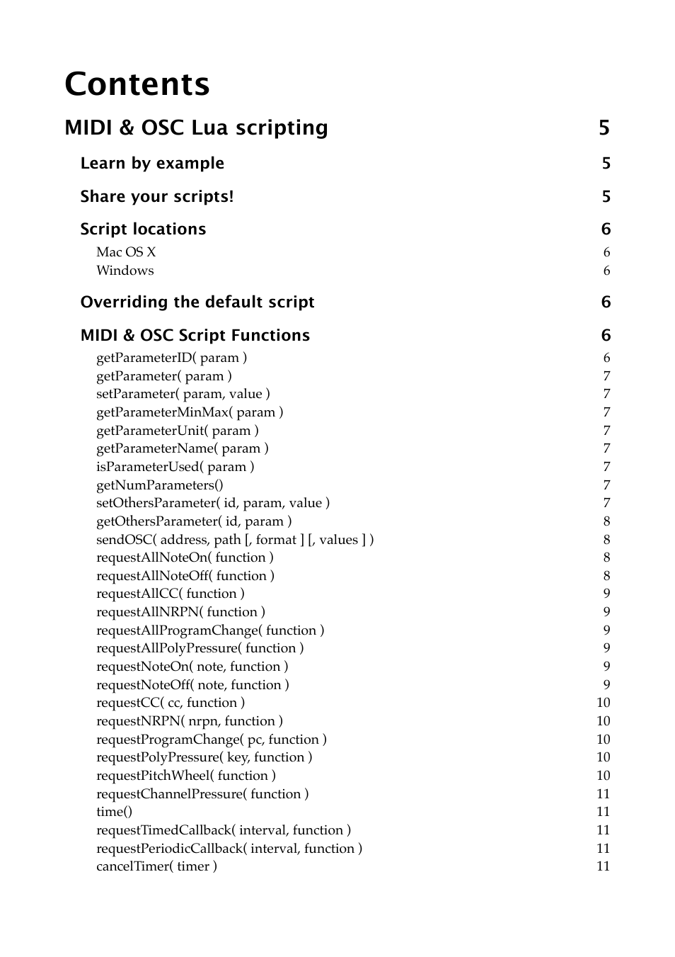 Expert Sleepers MIDI & OSC Scripting v1.1.0 User Manual | Page 3 / 16