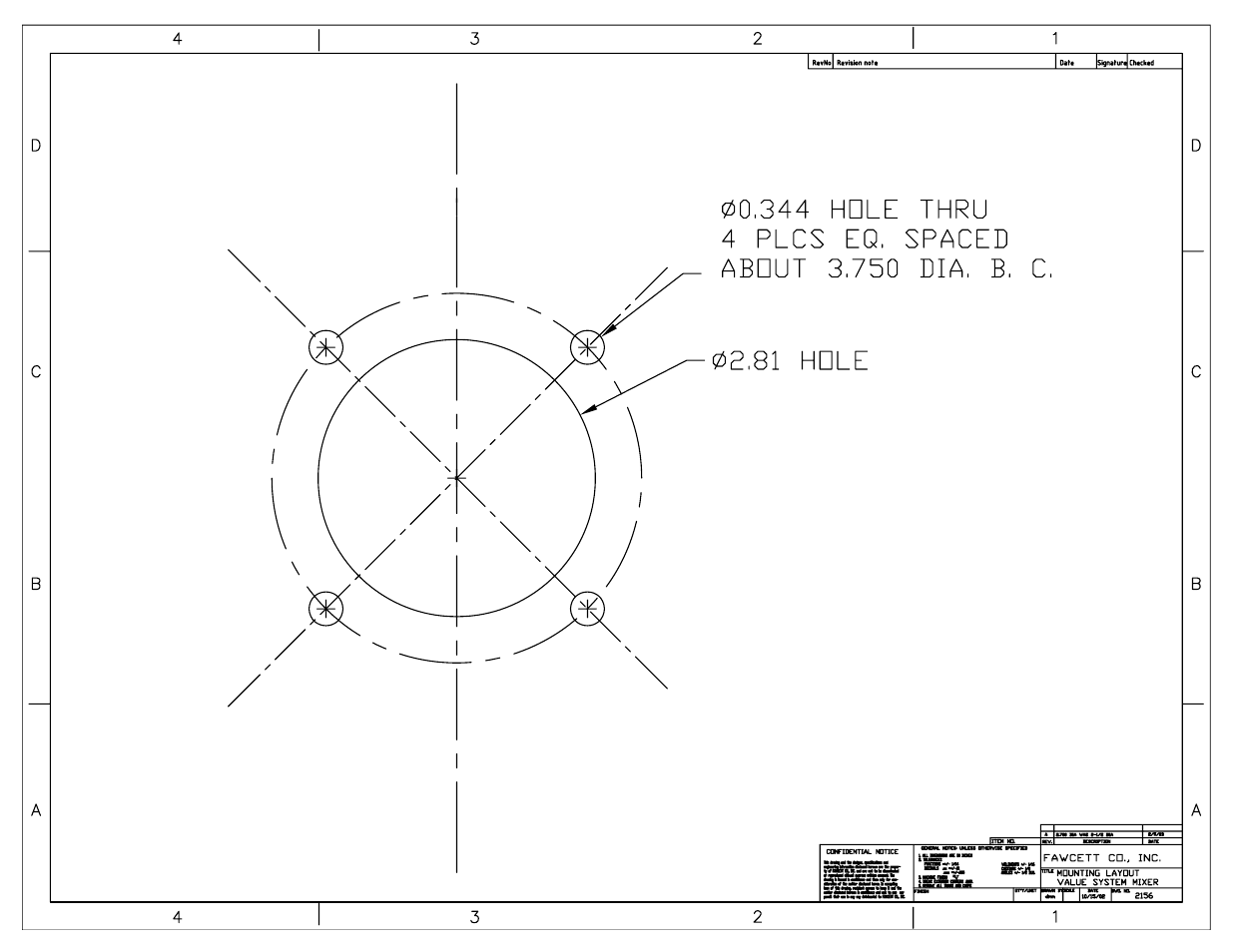 Mounting layout.pdf, Layout1 | Fawcett TM Upper - Hyd. Driven User Manual | Page 14 / 19