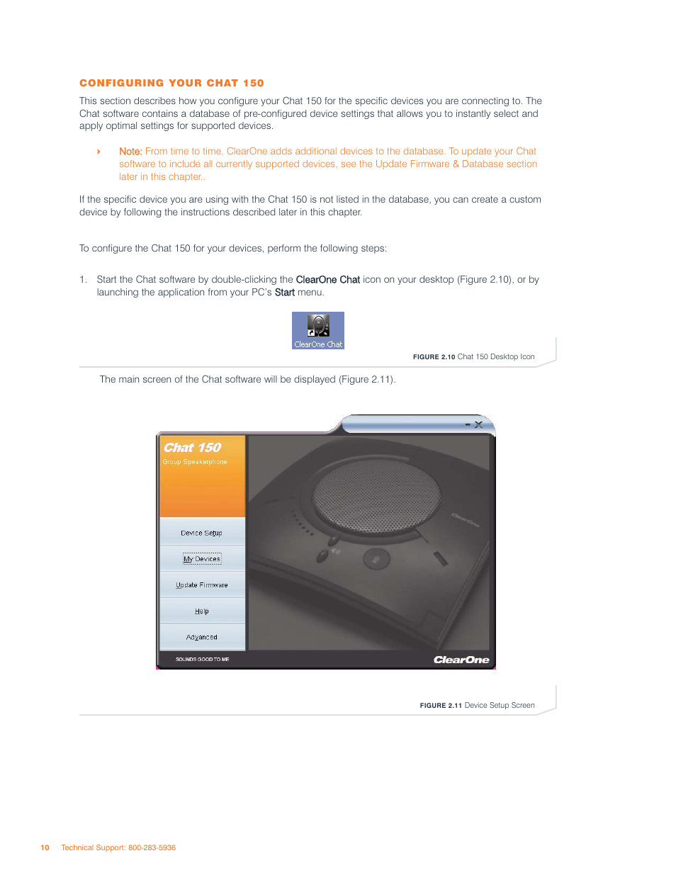 ClearOne comm ClearOne CHATAttach CHAT 150 User Manual | Page 13 / 43