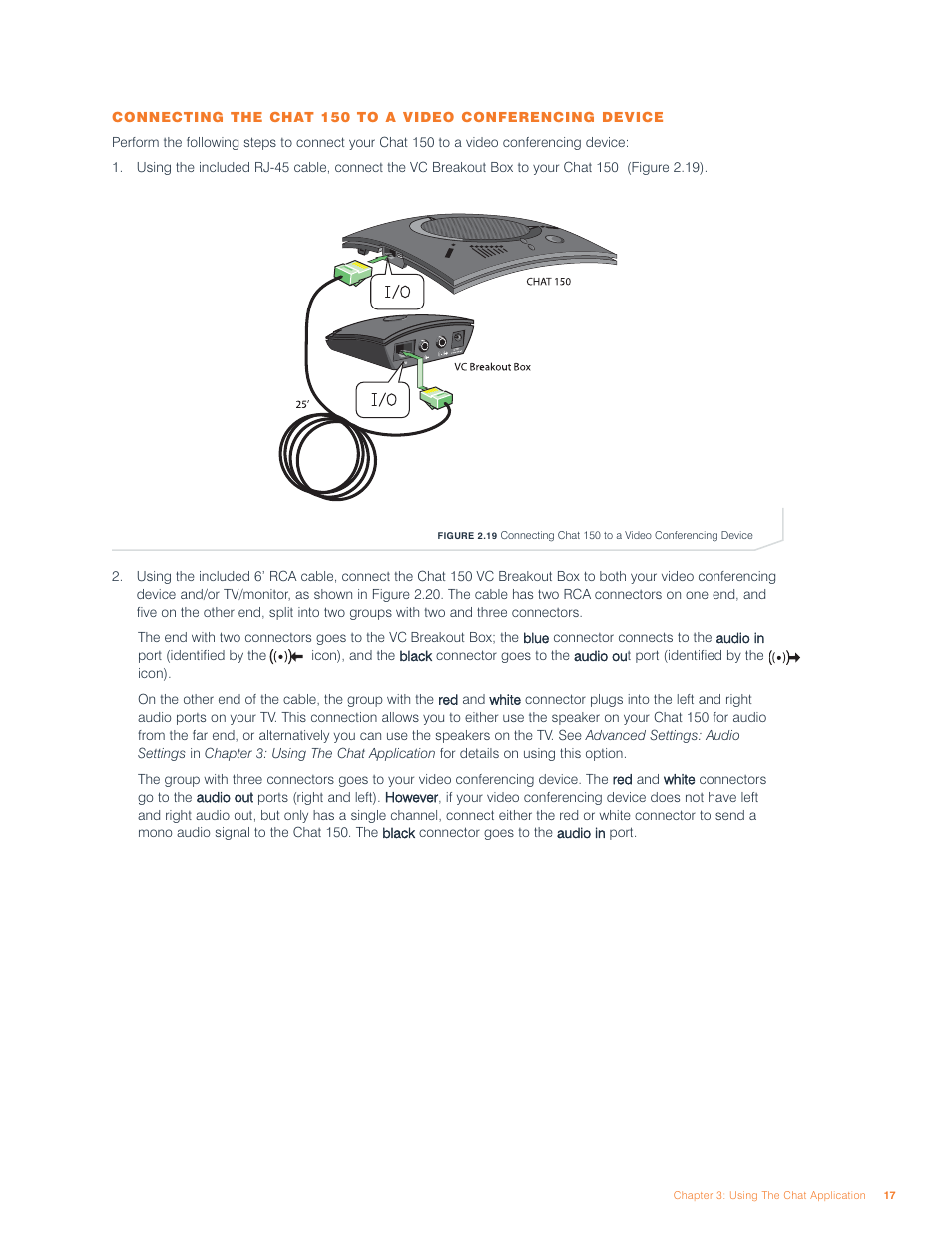 ClearOne comm ClearOne CHATAttach CHAT 150 User Manual | Page 20 / 43