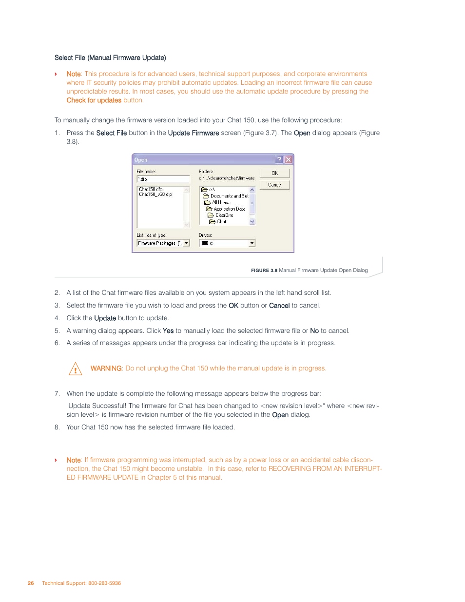 ClearOne comm ClearOne CHATAttach CHAT 150 User Manual | Page 29 / 43