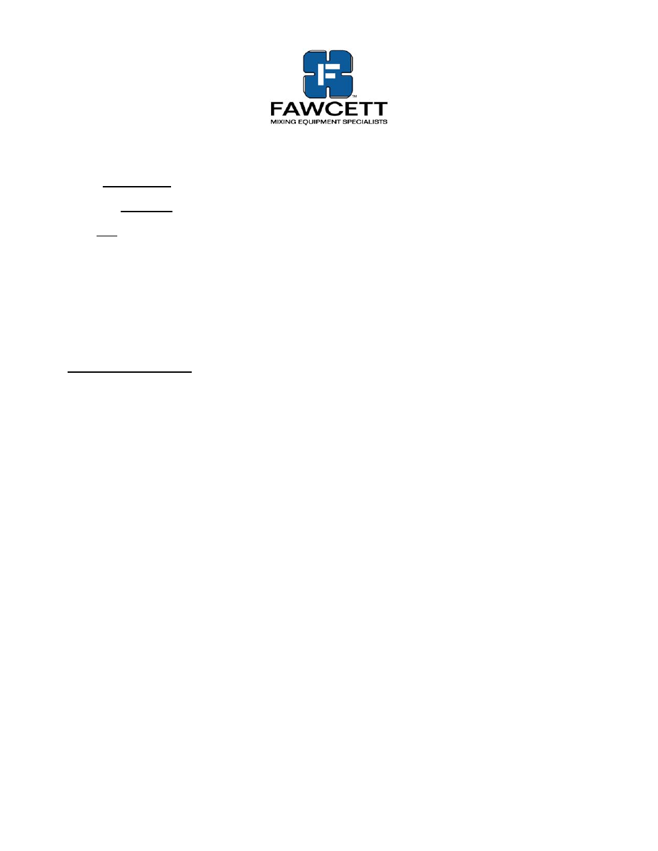 Fawcett ML-4581 Mixer Lift User Manual | Page 4 / 9