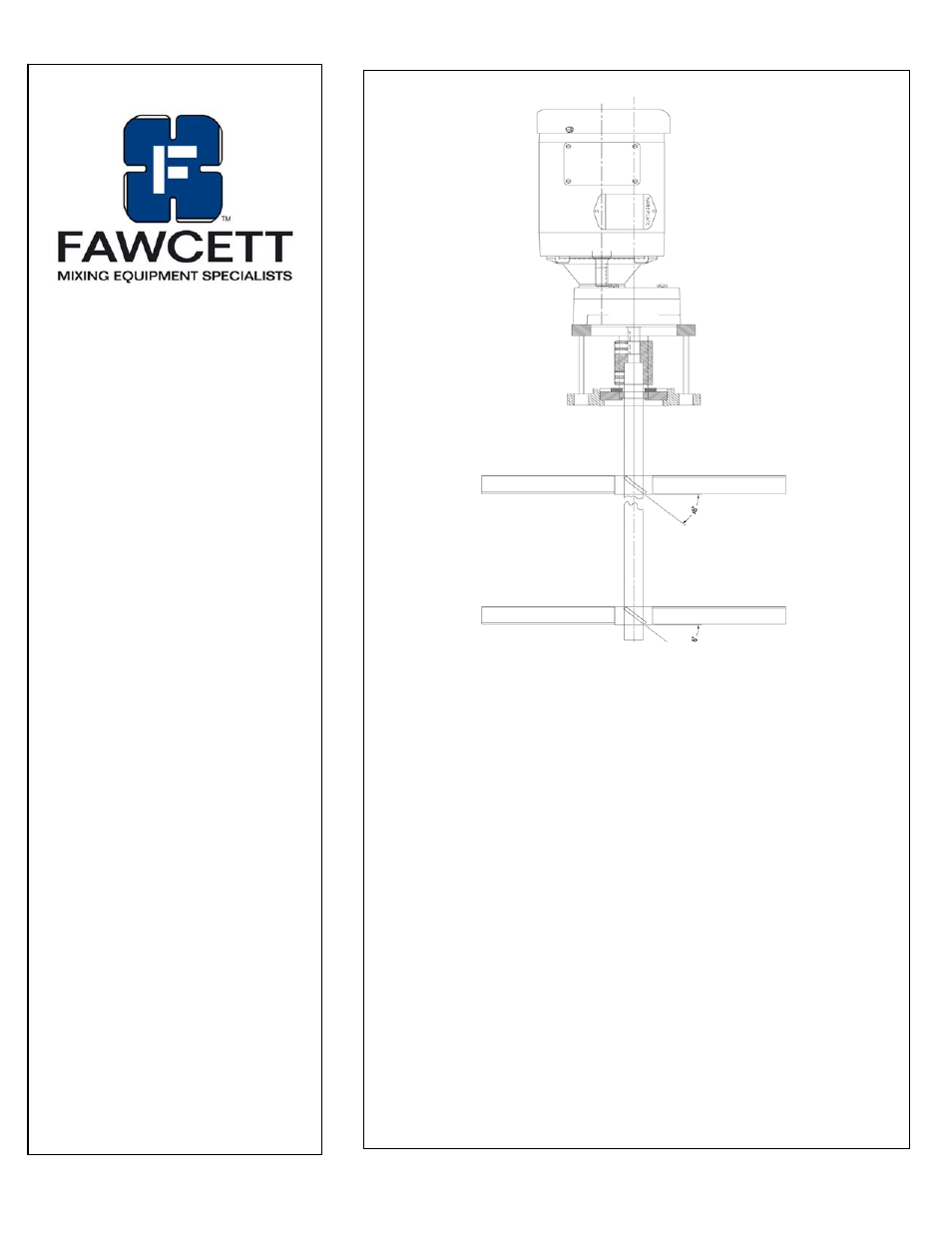 Fawcett EGD Sanitary Flange Series User Manual | 7 pages