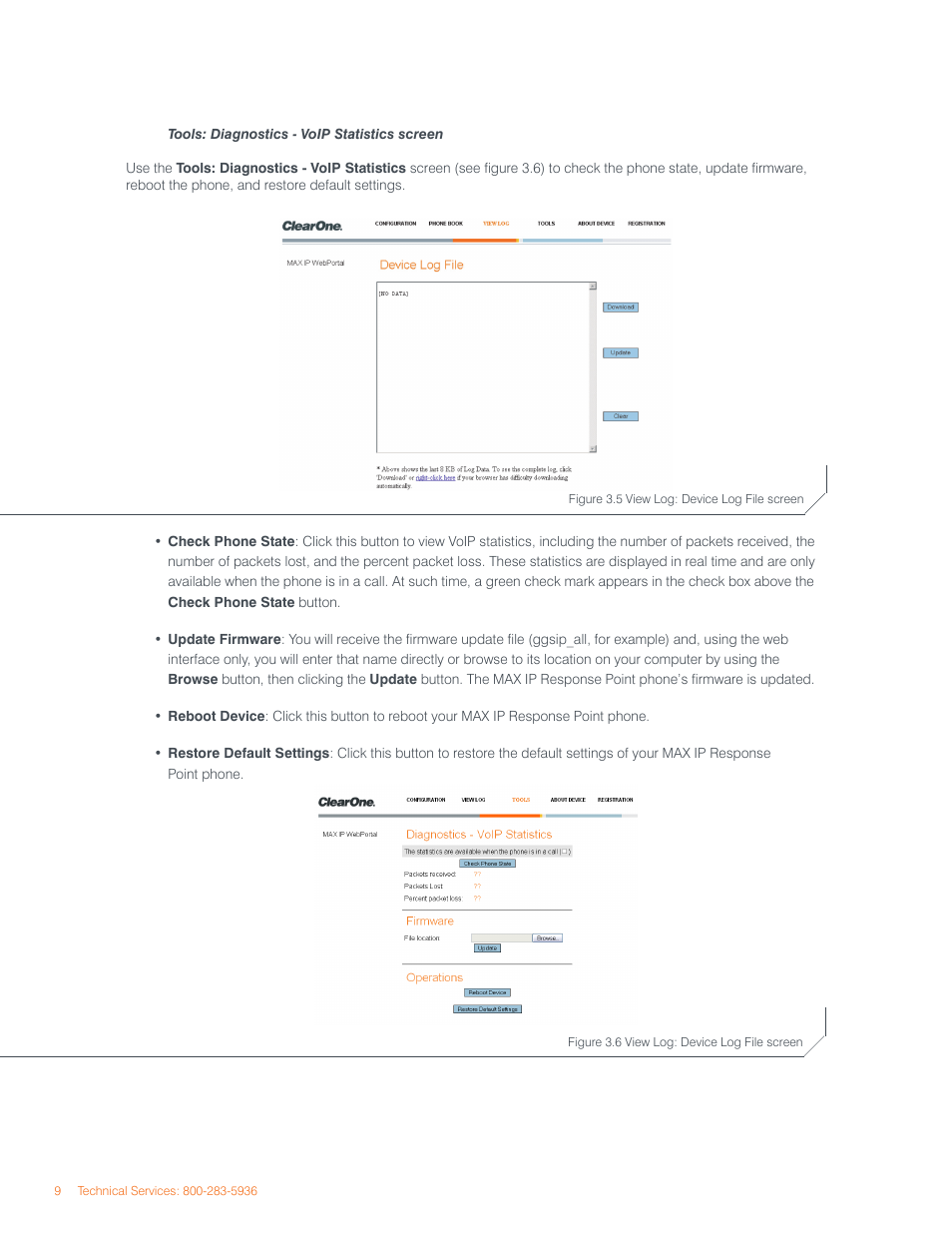 ClearOne comm IP Response Point User Manual | Page 13 / 34