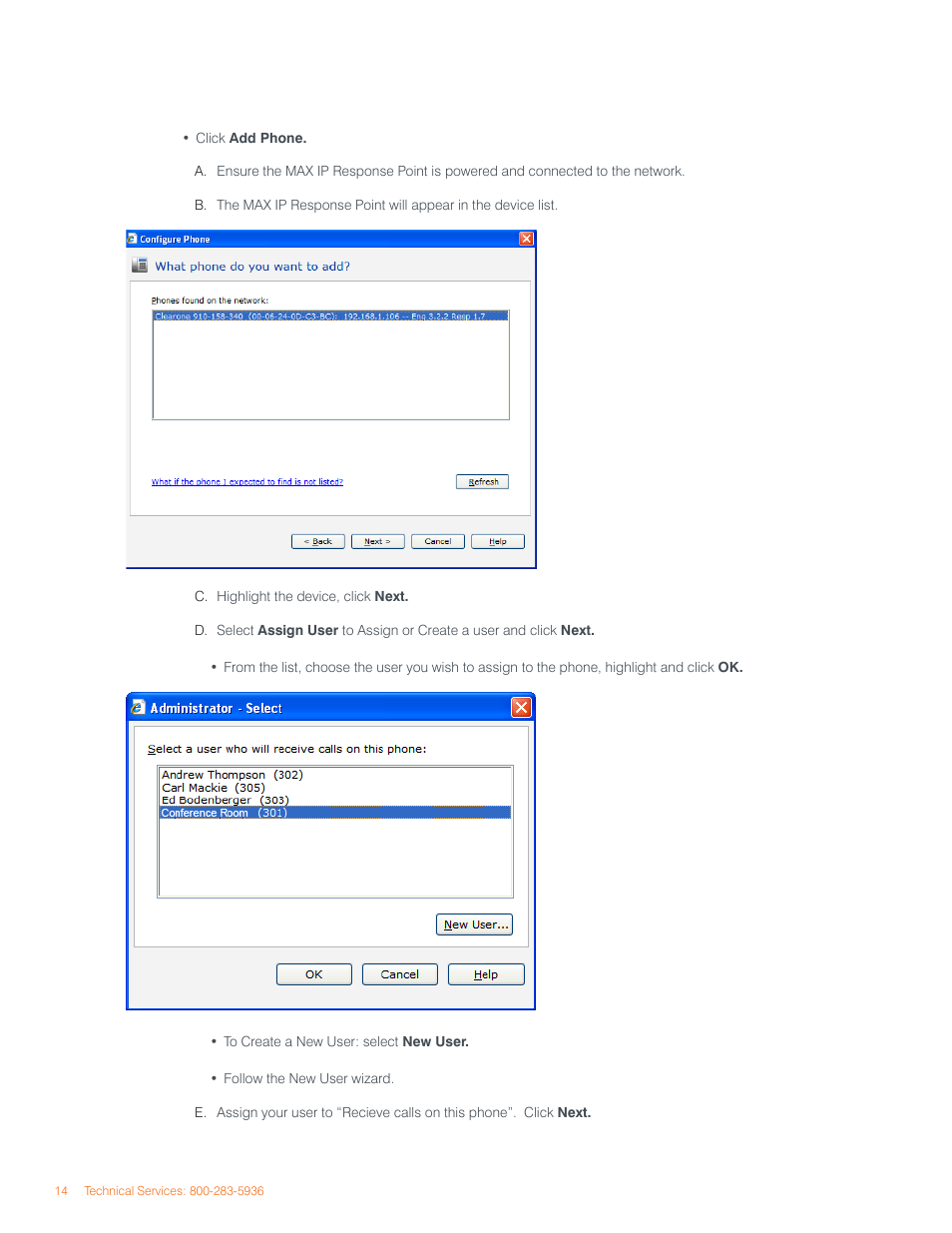 ClearOne comm IP Response Point User Manual | Page 18 / 34