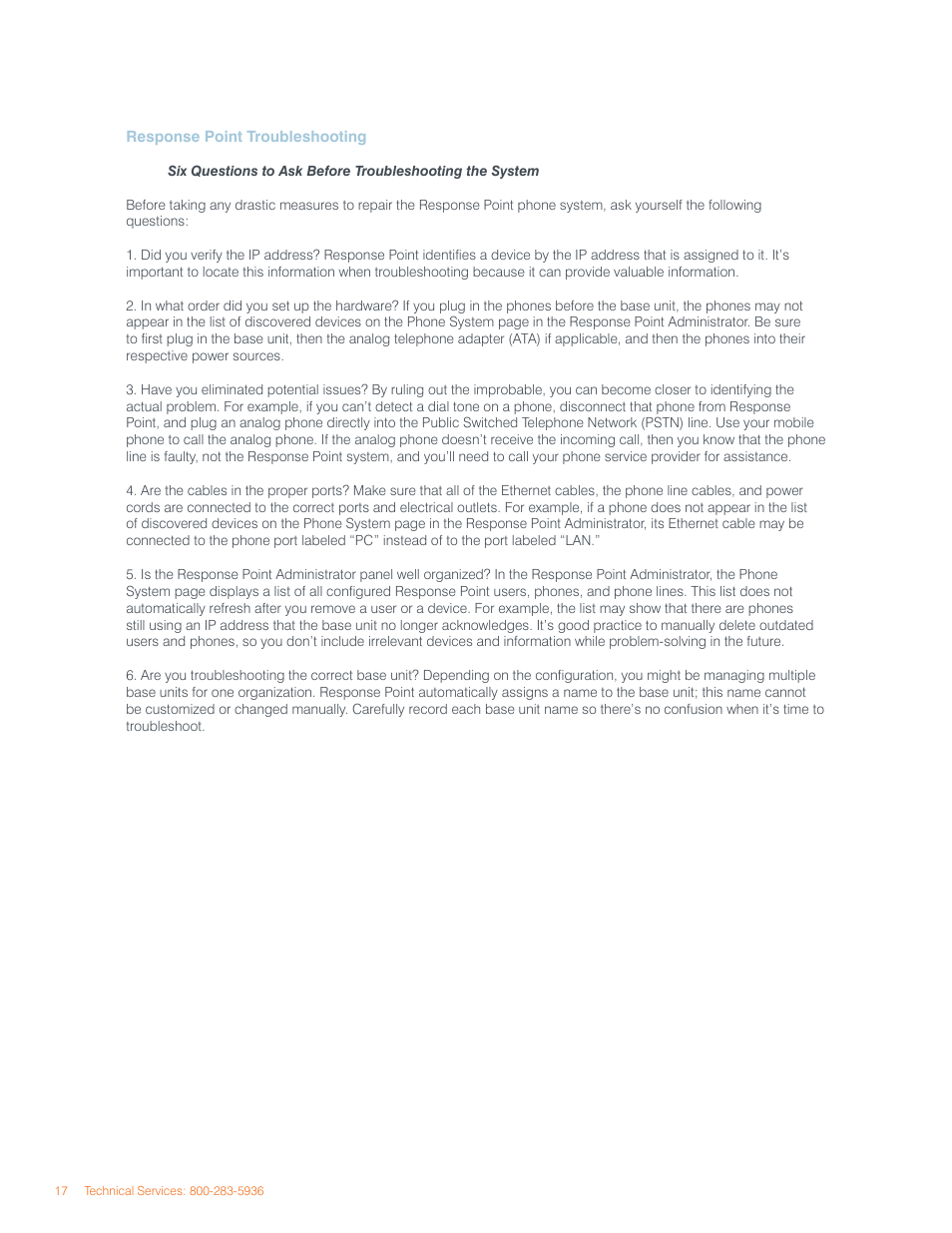 ClearOne comm IP Response Point User Manual | Page 21 / 34
