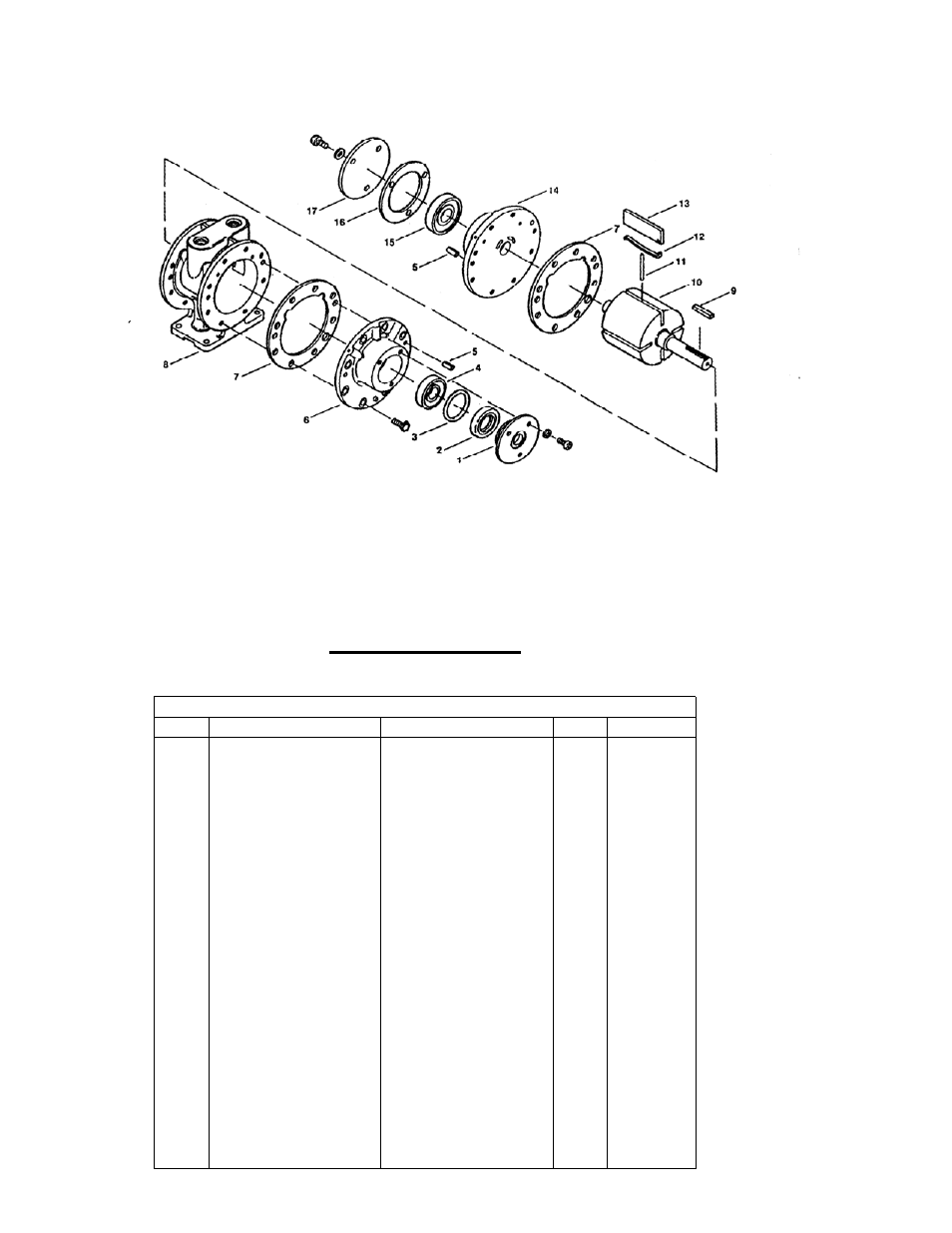 Internal parts105b.pdf, 105b powerhead | Fawcett 105 Series Powerhead User Manual | Page 8 / 9