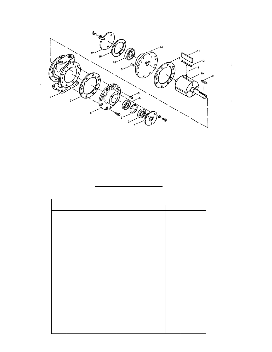 Internal parts105nema.pdf, 105nema powerhead | Fawcett 105 Series Powerhead User Manual | Page 9 / 9