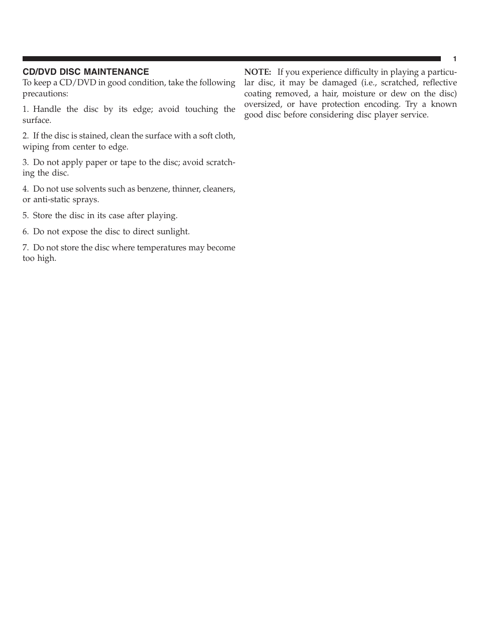 Cd/dvd disc maintenance | FIAT 2013 500 User Manual | Page 101 / 206