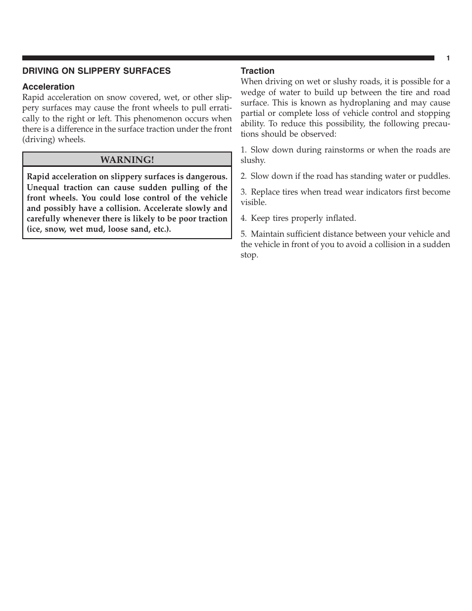 Driving on slippery surfaces | FIAT 2013 500 User Manual | Page 116 / 206