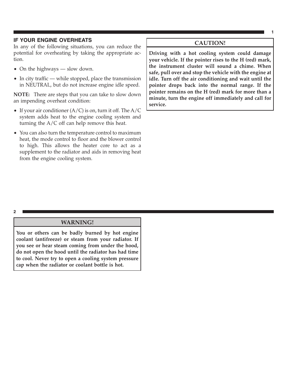 If your engine overheats | FIAT 2013 500 User Manual | Page 148 / 206