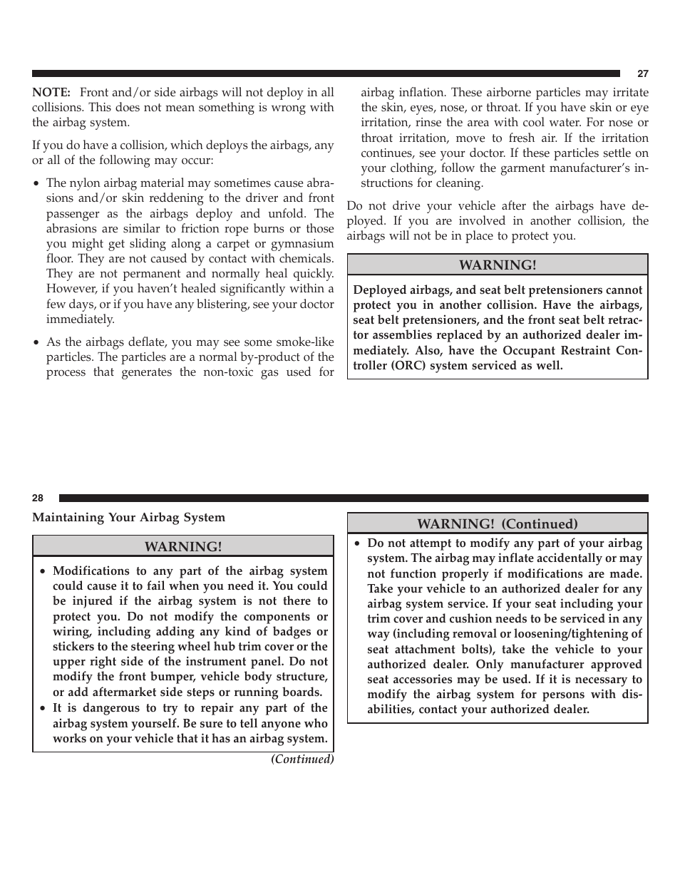 FIAT 2013 500 User Manual | Page 29 / 206