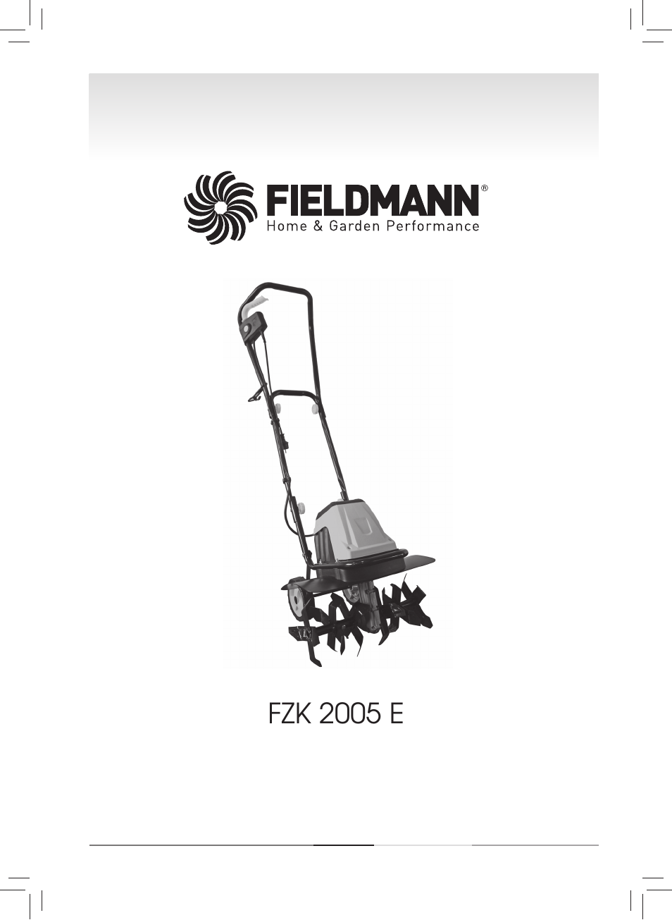 Fieldmann FZK 2005-E User Manual | 84 pages
