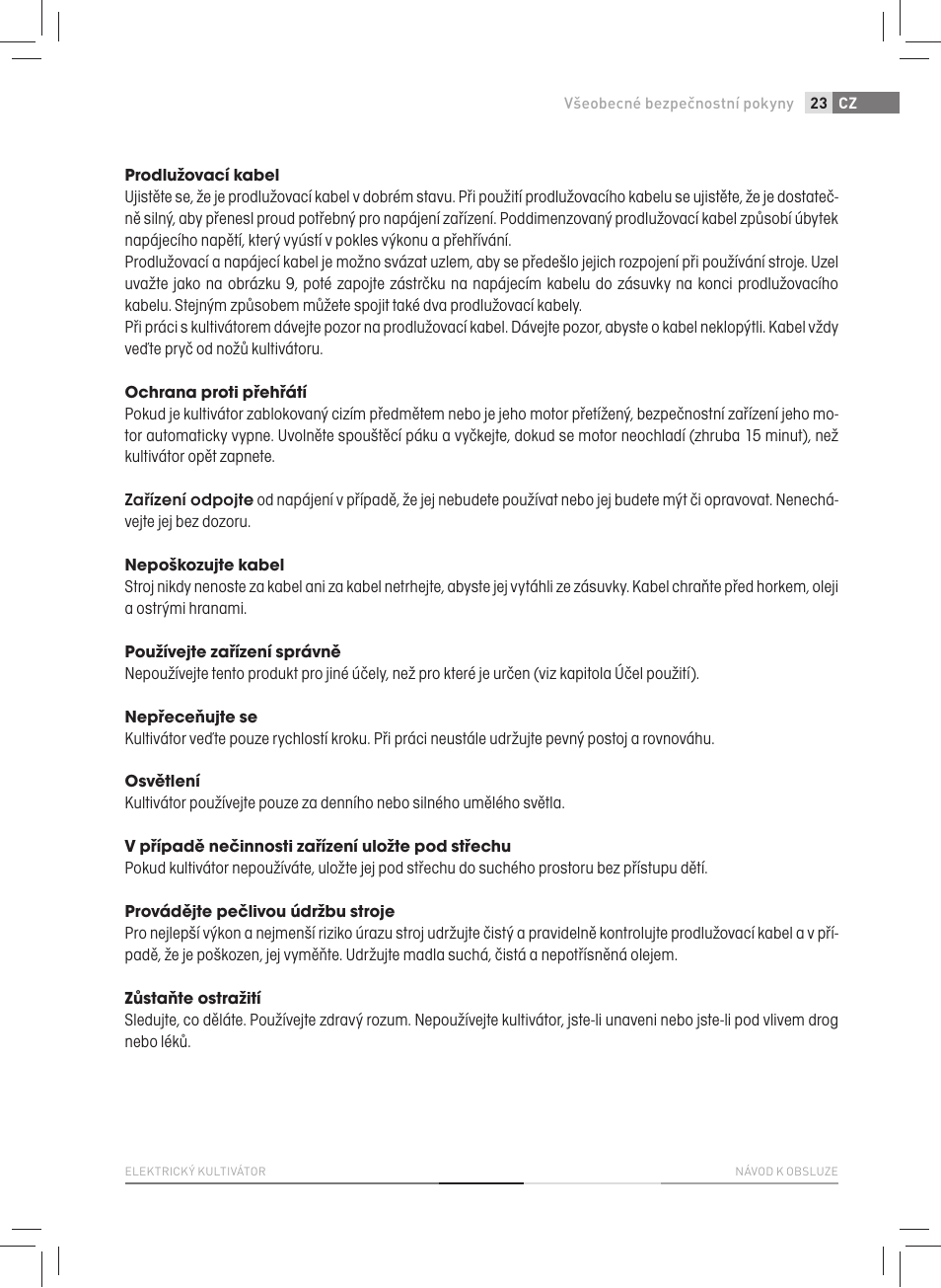 Fieldmann FZK 2005-E User Manual | Page 23 / 84