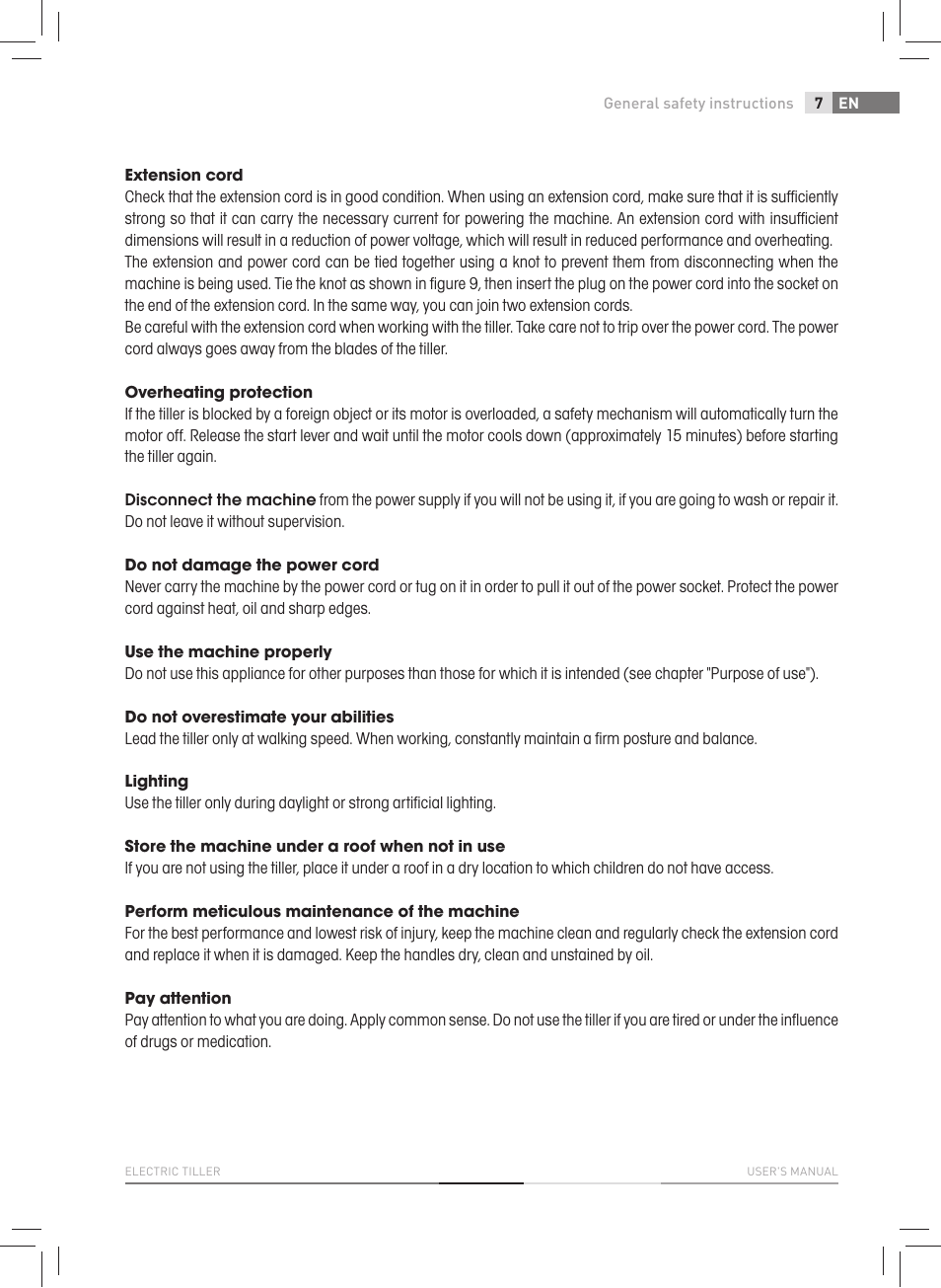 Fieldmann FZK 2005-E User Manual | Page 7 / 84