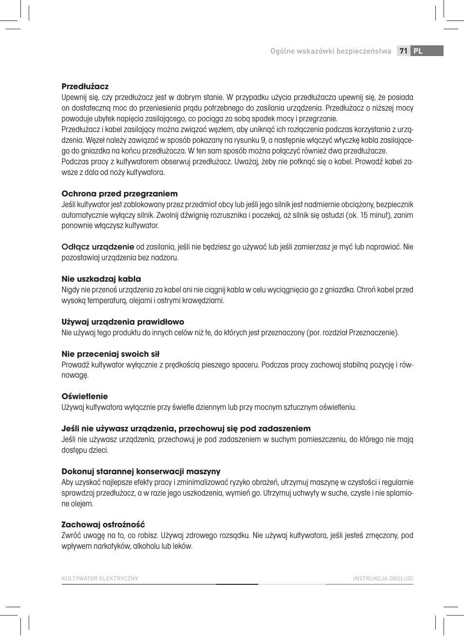 Fieldmann FZK 2005-E User Manual | Page 71 / 84