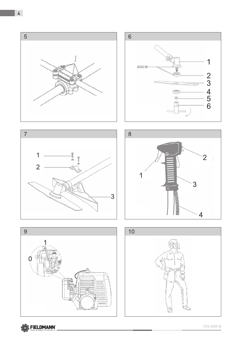 Fieldmann FZS 4003 B User Manual | Page 4 / 66