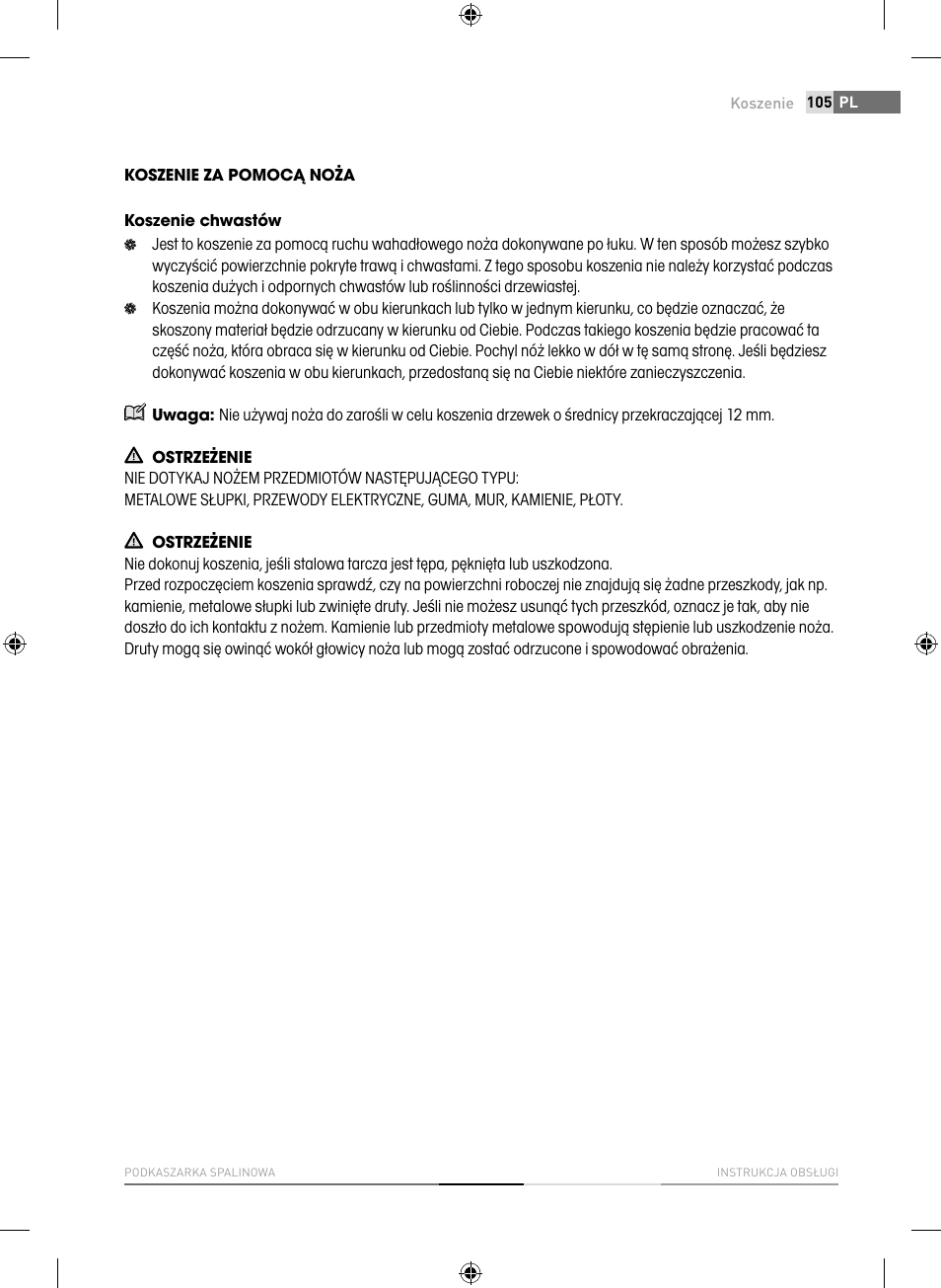 Fieldmann FZS 3020-B User Manual | Page 105 / 144