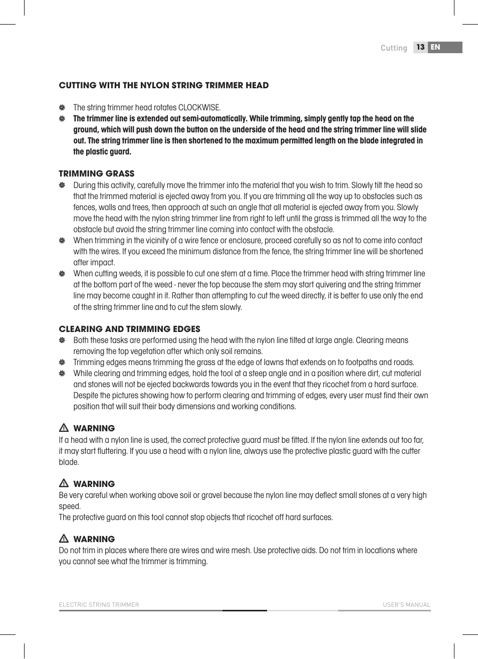 Fieldmann FZS 2050-E User Manual | Page 13 / 108