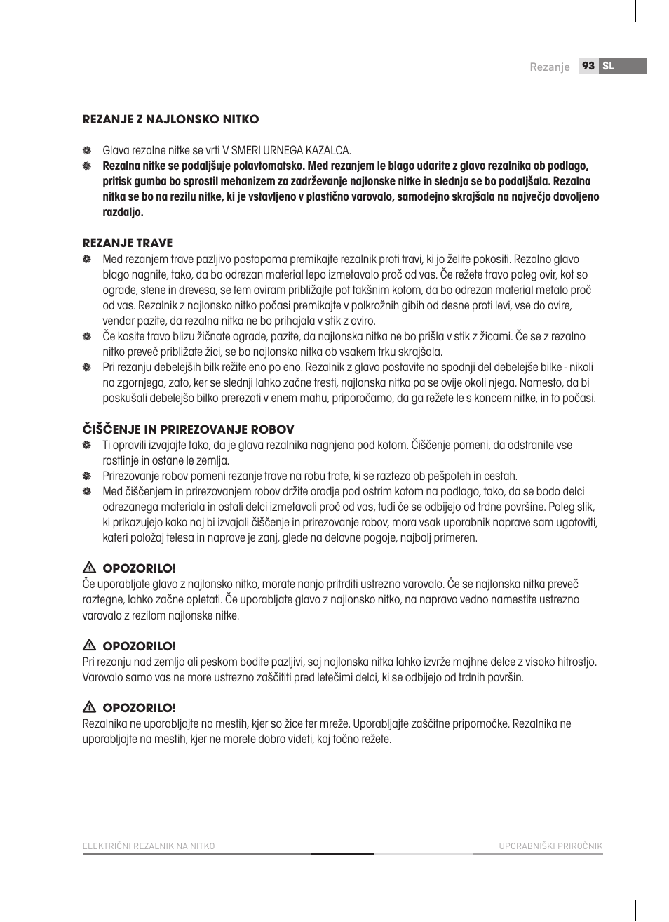 Fieldmann FZS 2050-E User Manual | Page 93 / 108