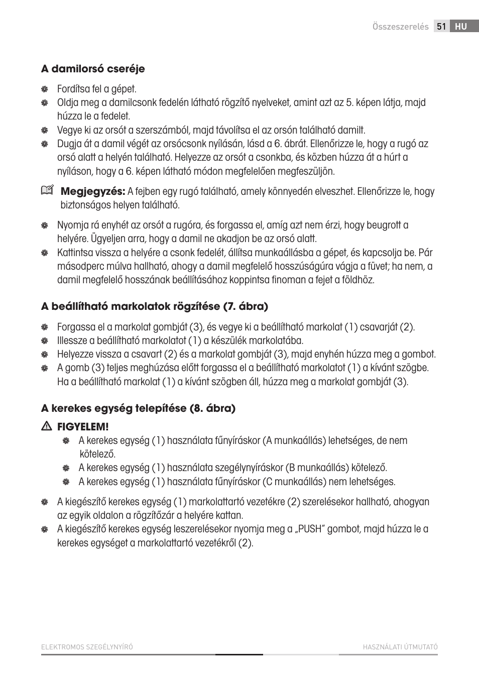 Fieldmann FZS 2002-E User Manual | Page 51 / 82