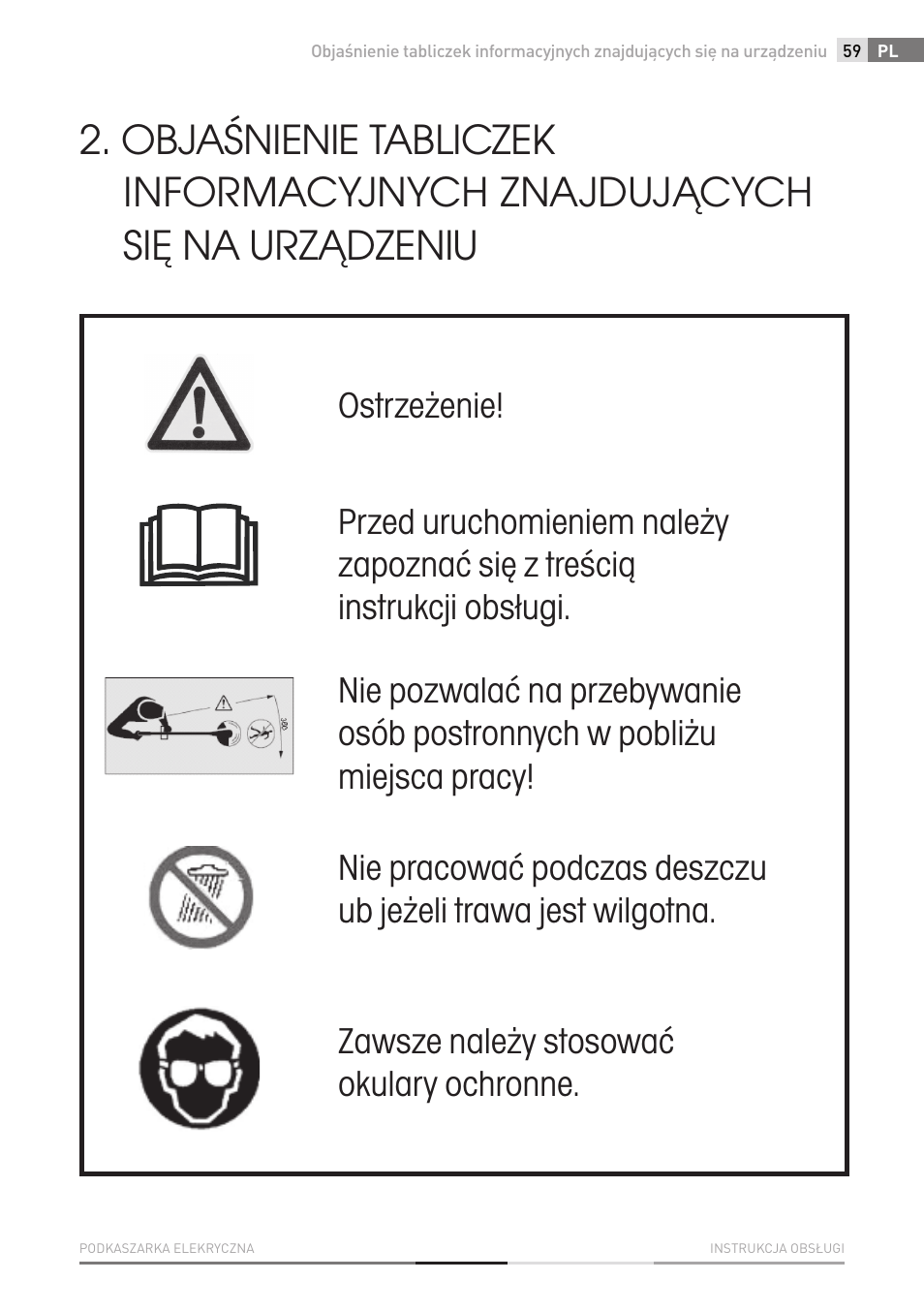Fieldmann FZS 2002-E User Manual | Page 59 / 82