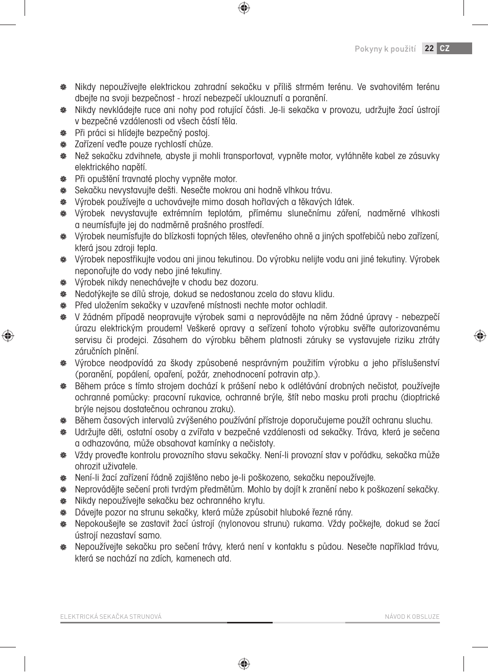 Fieldmann FZS 2001-E User Manual | Page 23 / 96